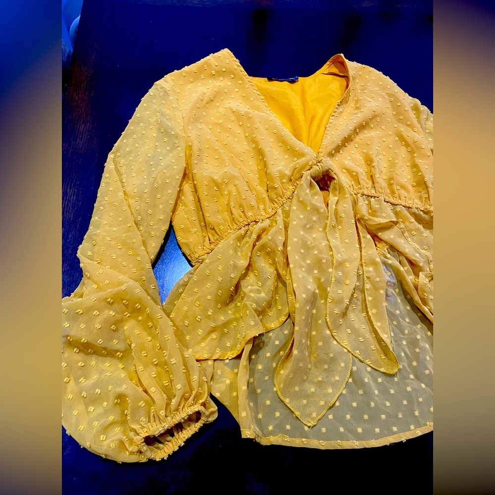 Pretty Little Thing Women Long Sleeve Shirt Size M - Picture 2 of 8